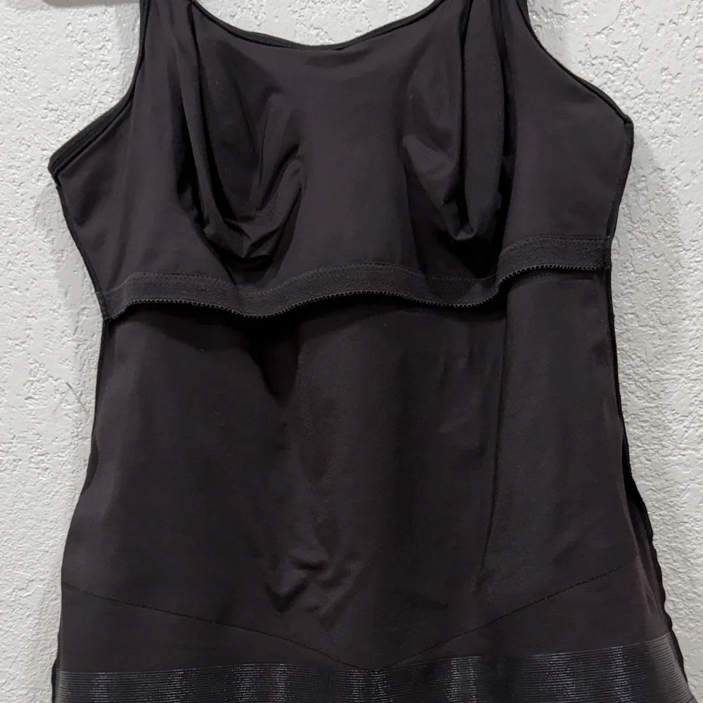 Ruby Ribbon Ultimate Black Satin Cami - Picture 9 of 9